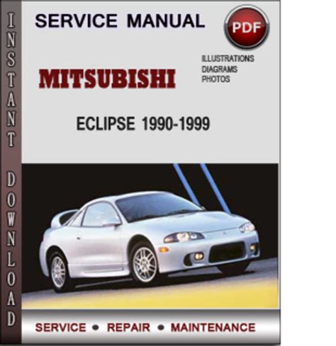 95 Mitsubishi Eclipse Factory Service Manual